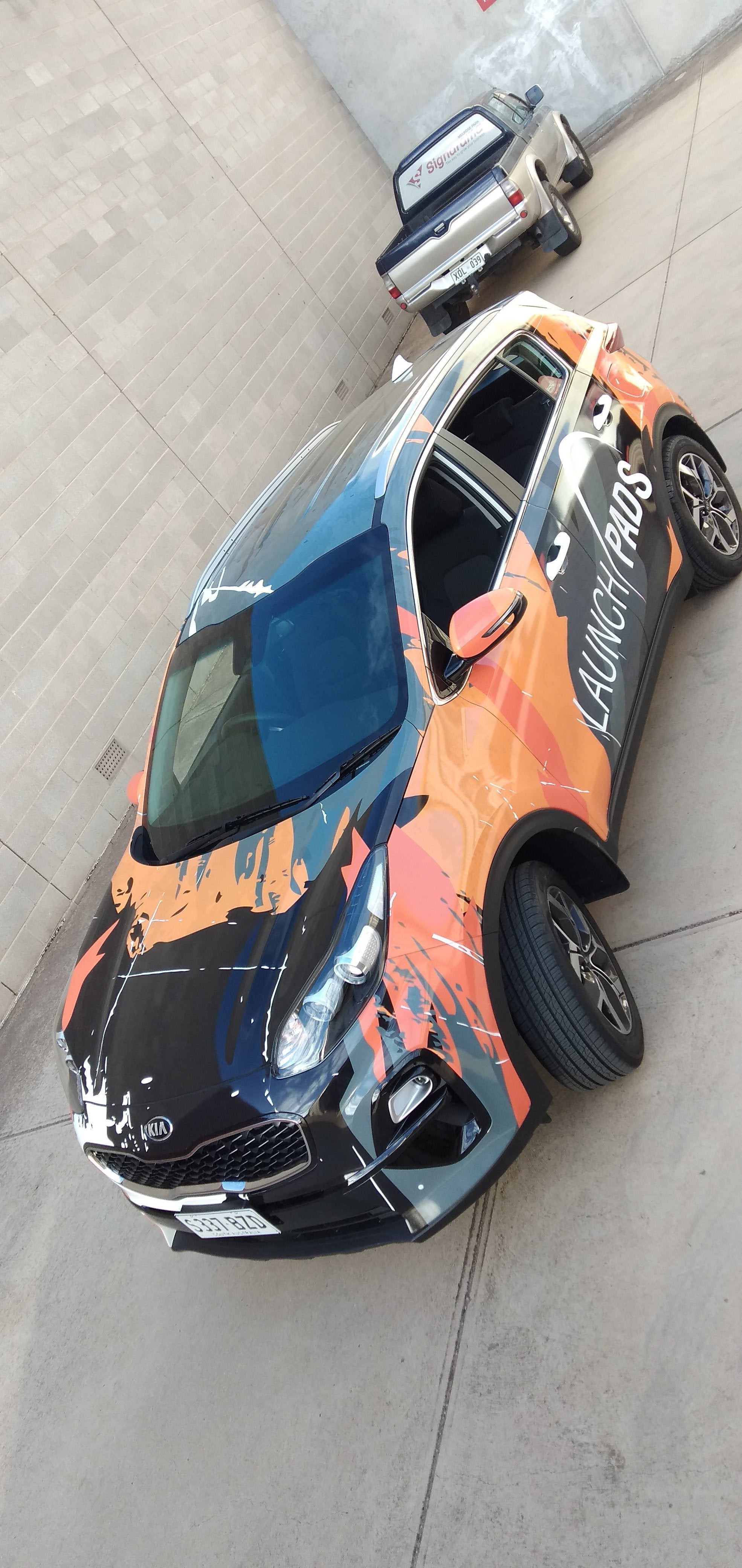 Lauchpads Vehichle Wrap