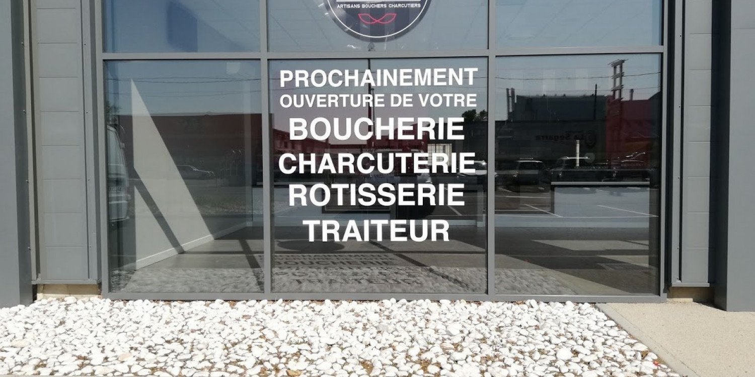 Stickers & Lettrage vitrine