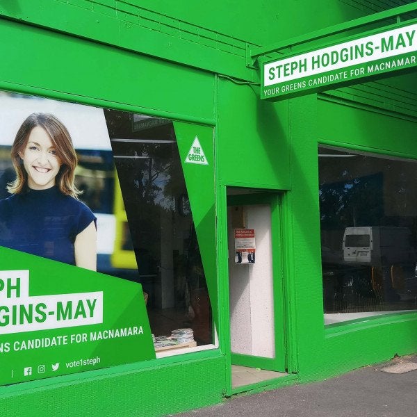 Shop front signs from Signarama | Green shopfront signage