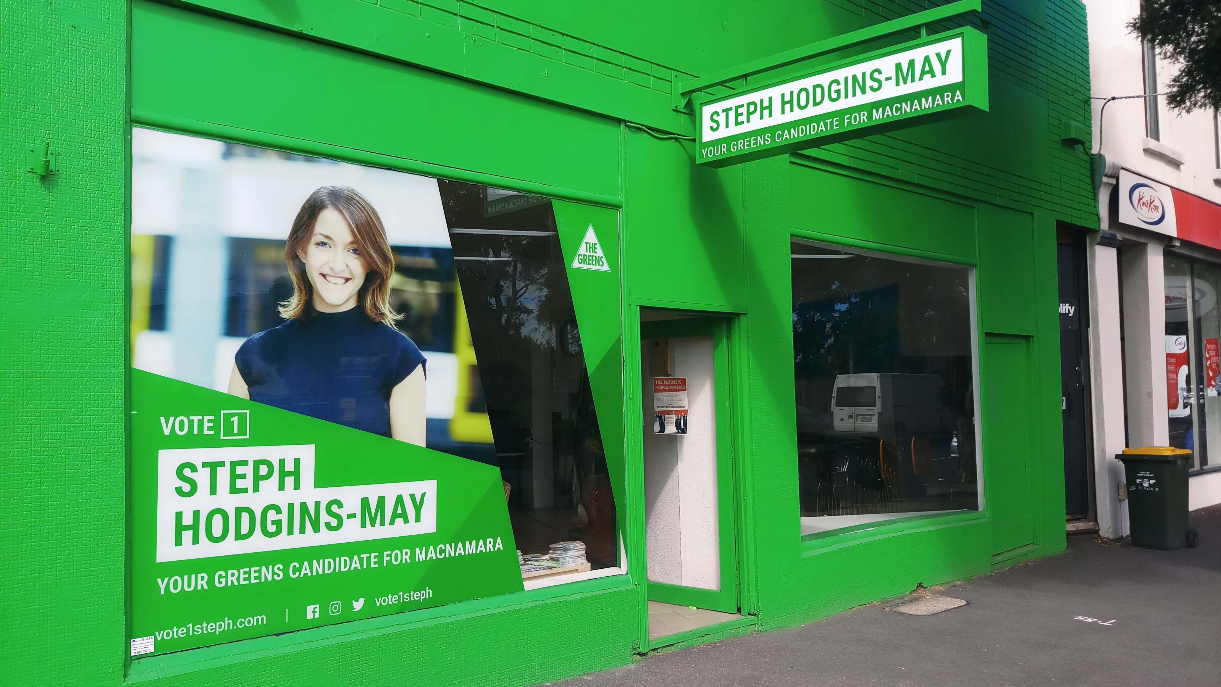 Shop front signs from Signarama | Green shopfront signage