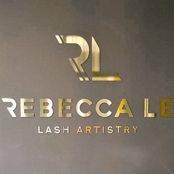 3D Acrylic Graphics with Gold Vinyl Finish