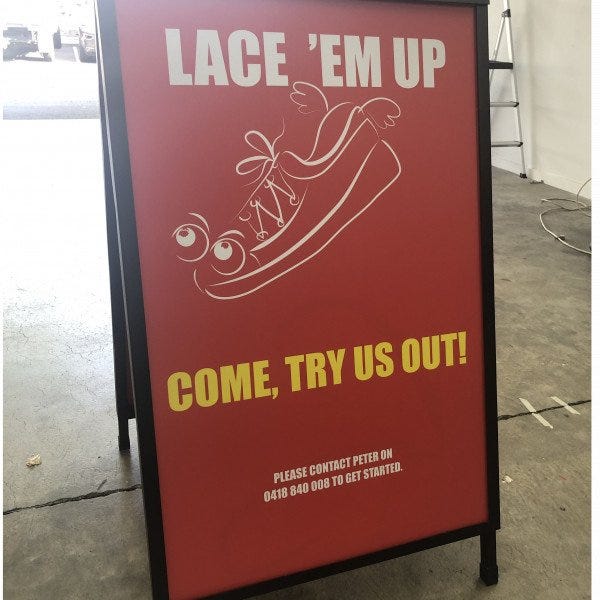 Lace 'em up