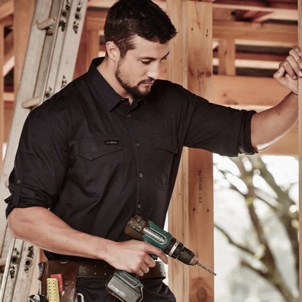 Custom Syzmic Men's Rugged Cooling L/S Shirt