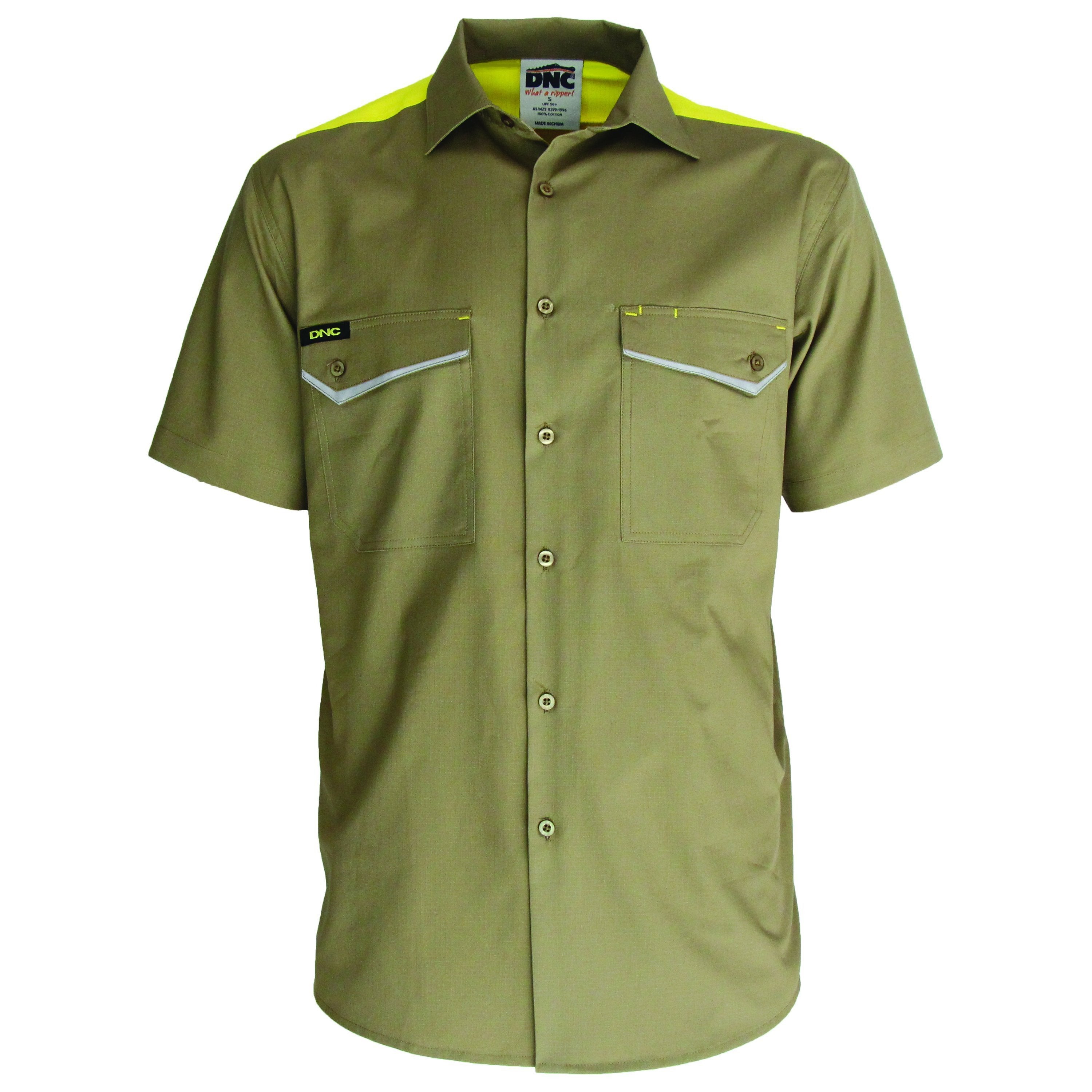 RipStop Cool Cotton S/S Tradies Shirt