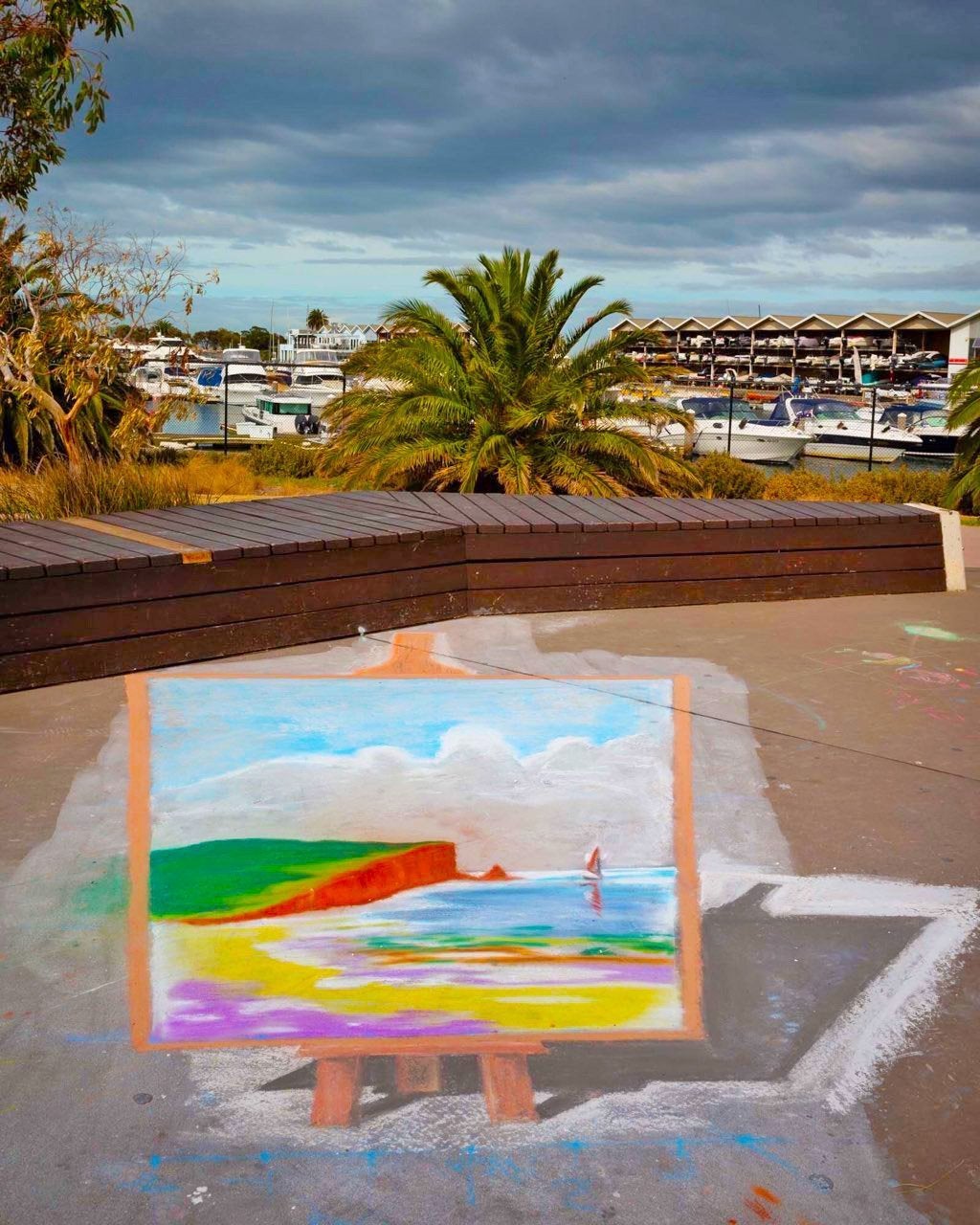Beyond the Power of Memory - art installation in St Kilda