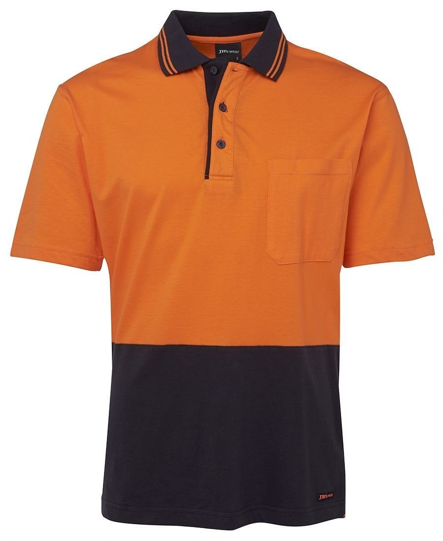 HI VIS S/S COTTON POLO