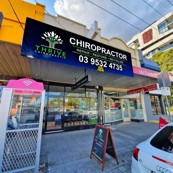 Oversized Awning Fascia for Thrive Chiropractic