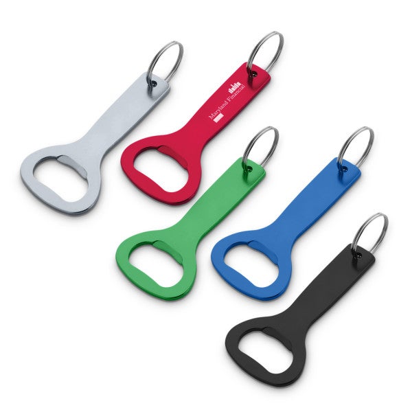Custom Aluminium Bottle Opener Key Ring
