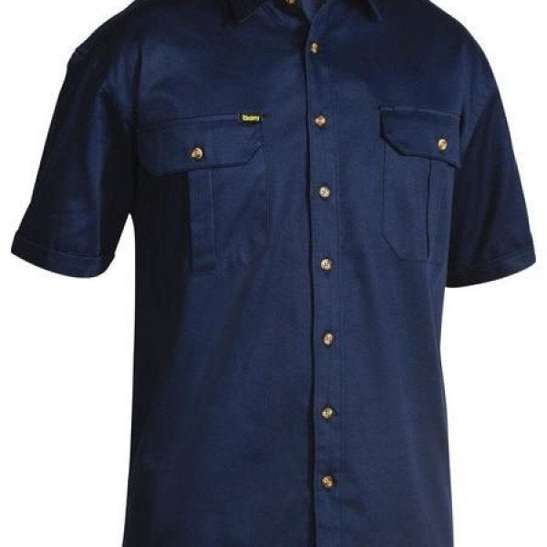 Custom Bisley Original Cotton Drill Shirt S/S