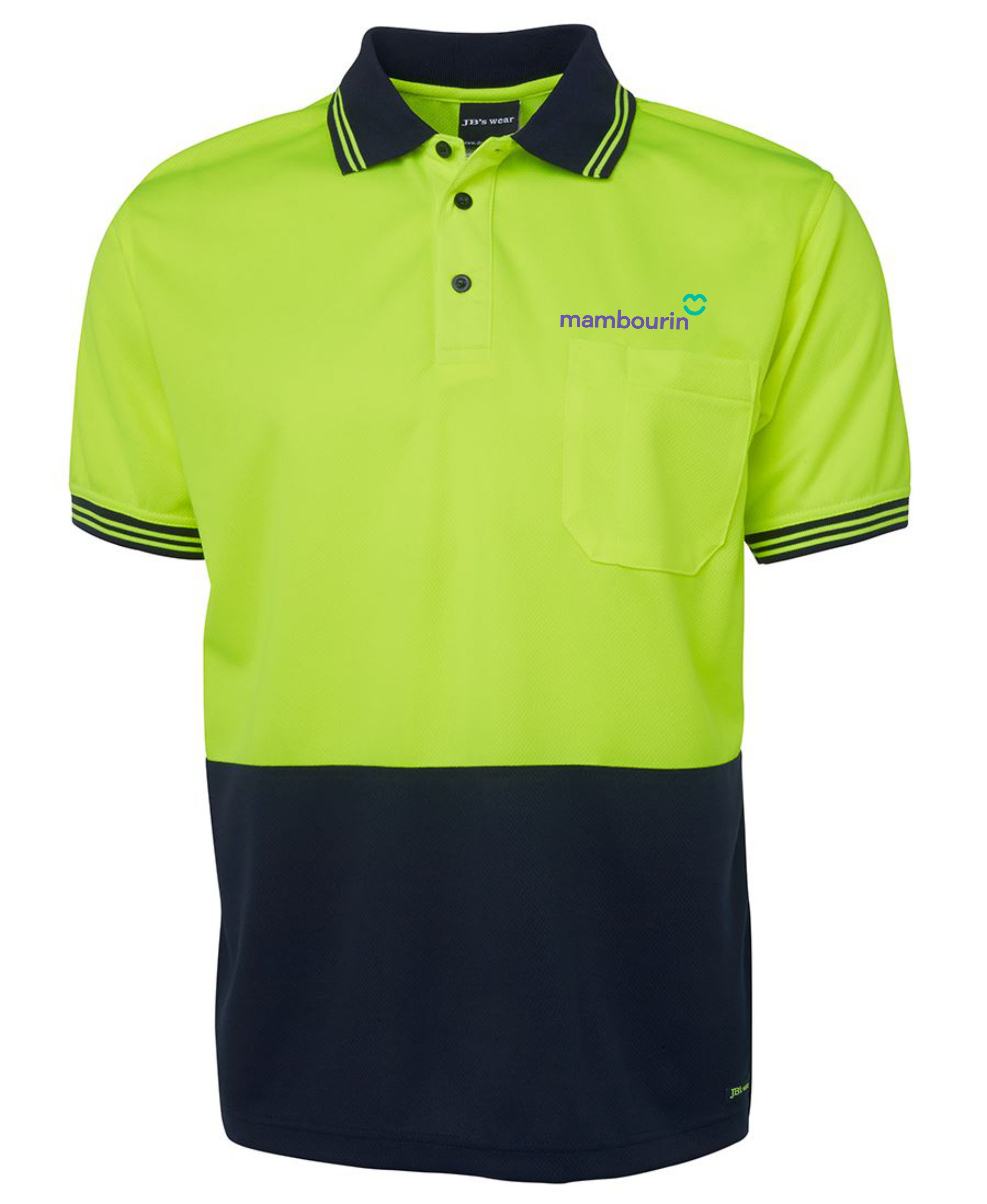 Hi Vis Polo Short Sleeve
