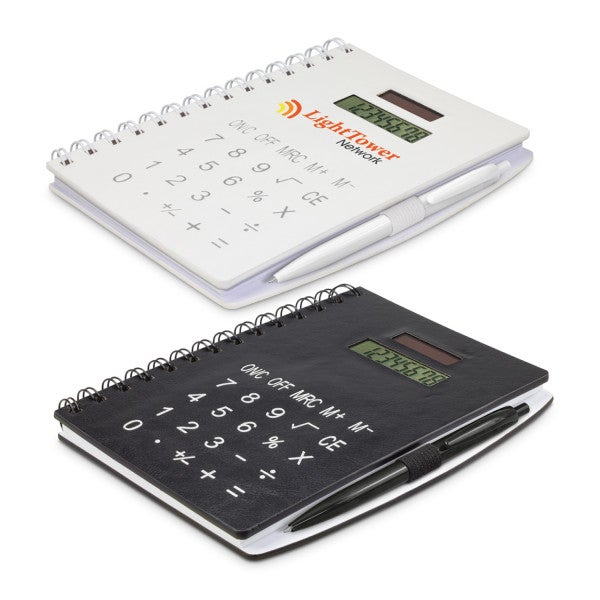 Custom Notebook with Calculator