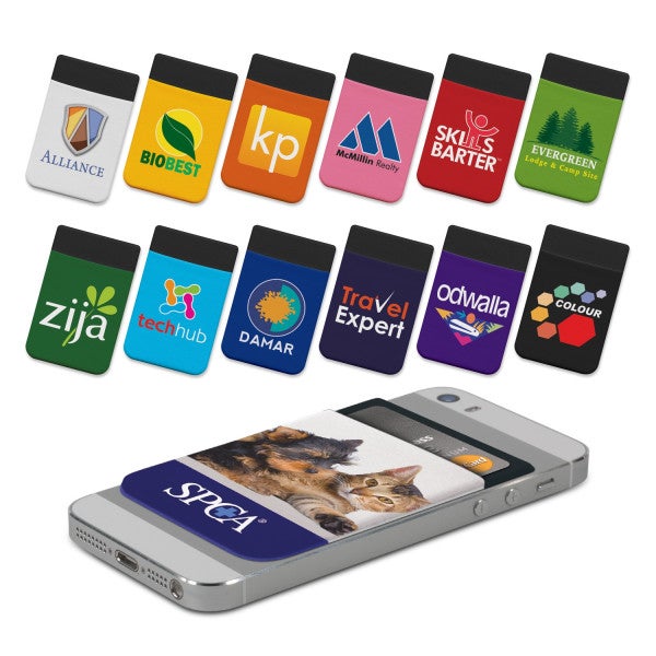 Custom Lycra Phone Wallet - Full Colour