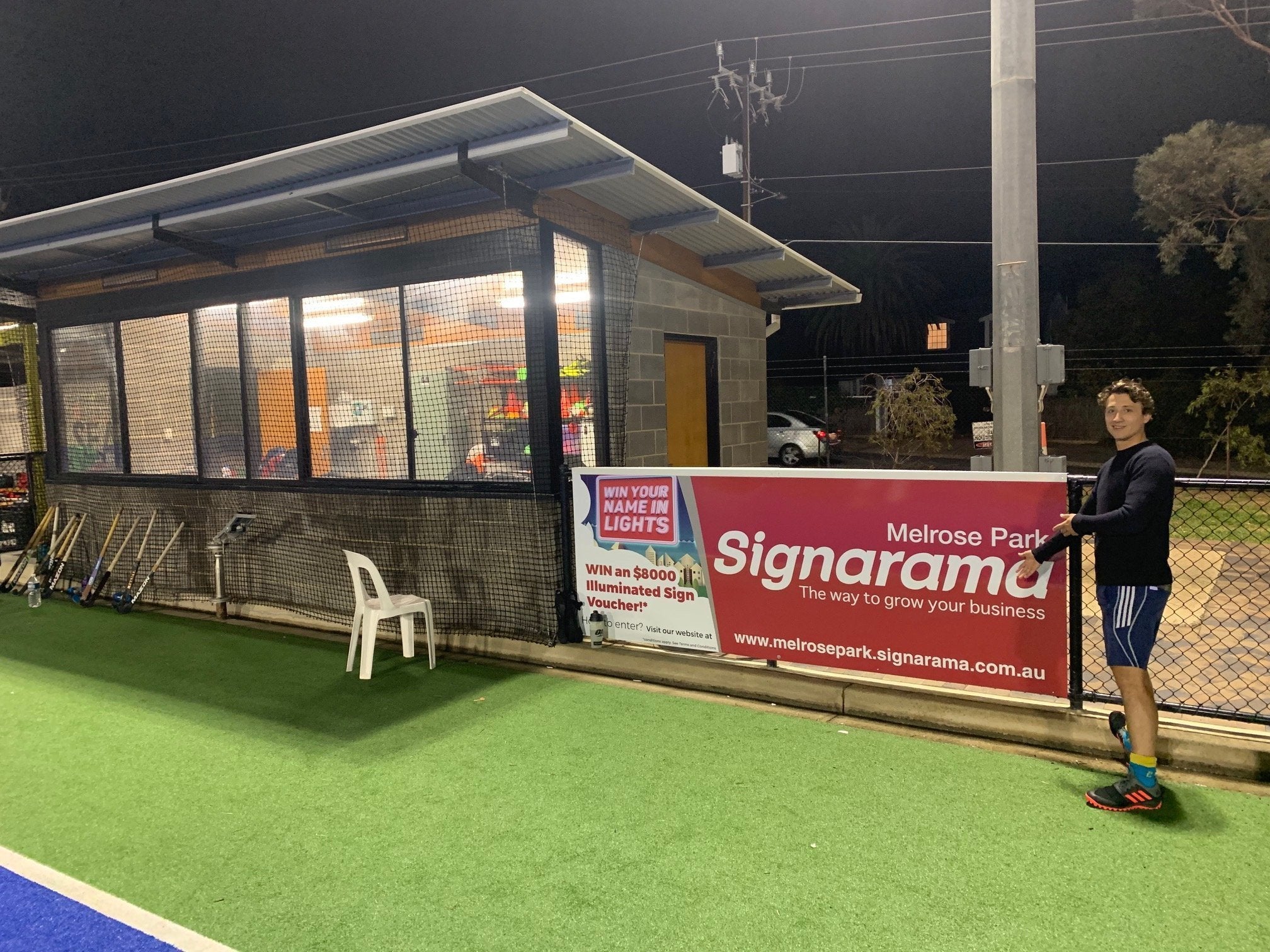 Seacliff Hockey Club-Signarama Melrose Park Signs