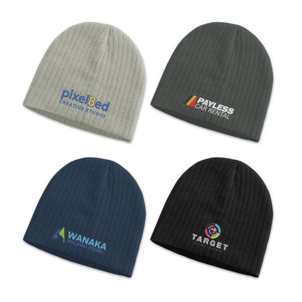 Custom Nebraska Cable Knit Beanie