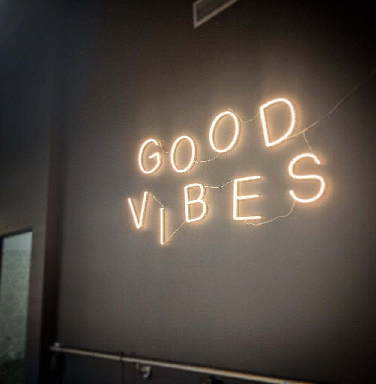 Osteostrong Ballarat Good Vibes Faux Neon
