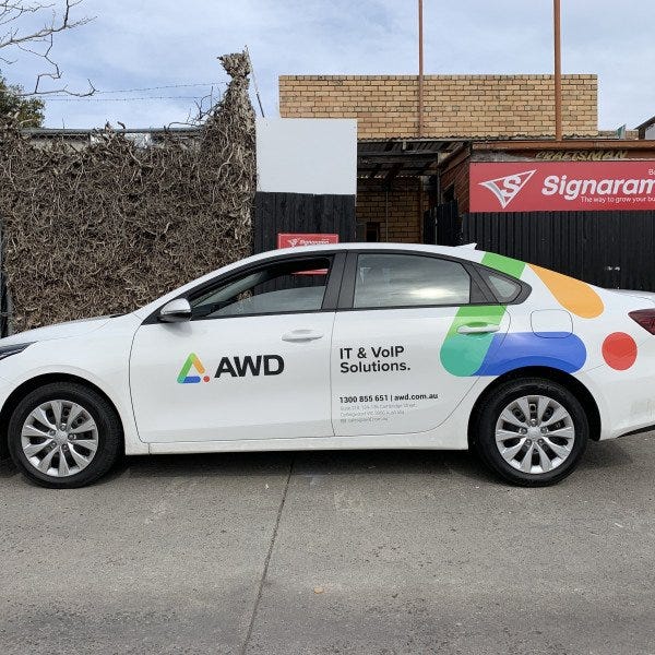 AWD Vehicle Wrap