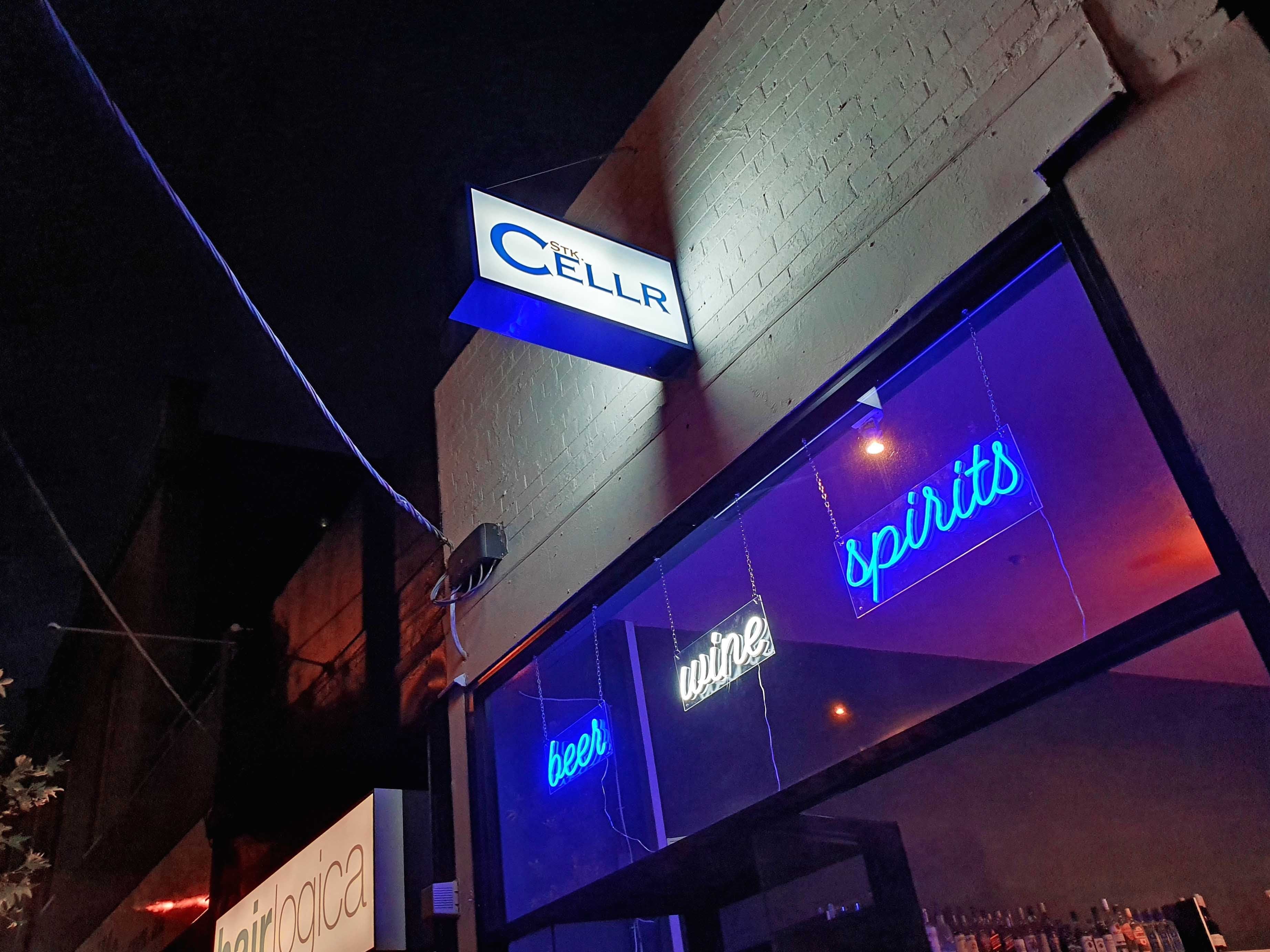 St Kilda Cellr Loves the Nightlife With Lightboxes and Neon Signage