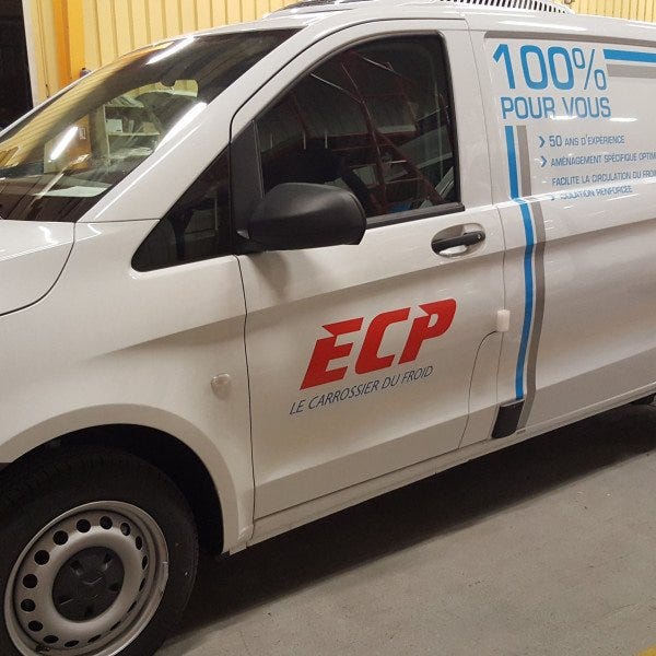 Marquage véhicule pour ECP pro