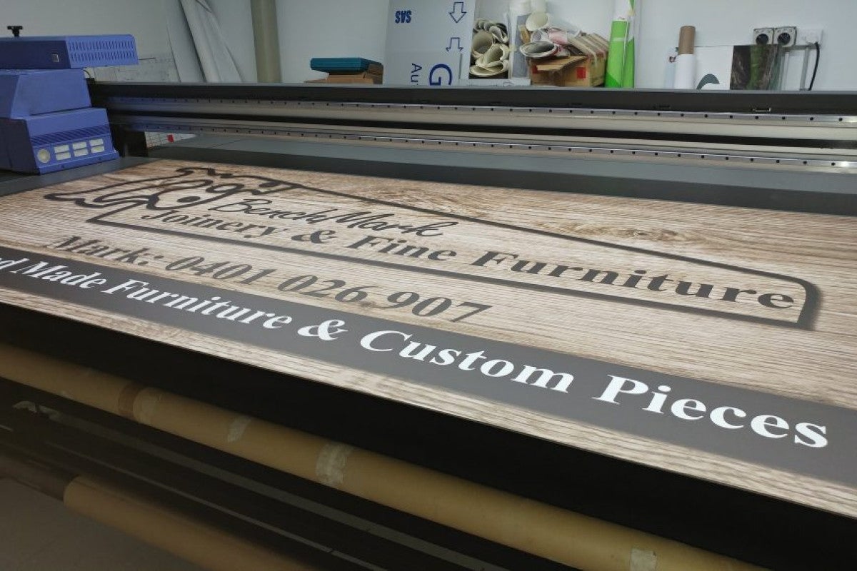 Flatbed UV Printing