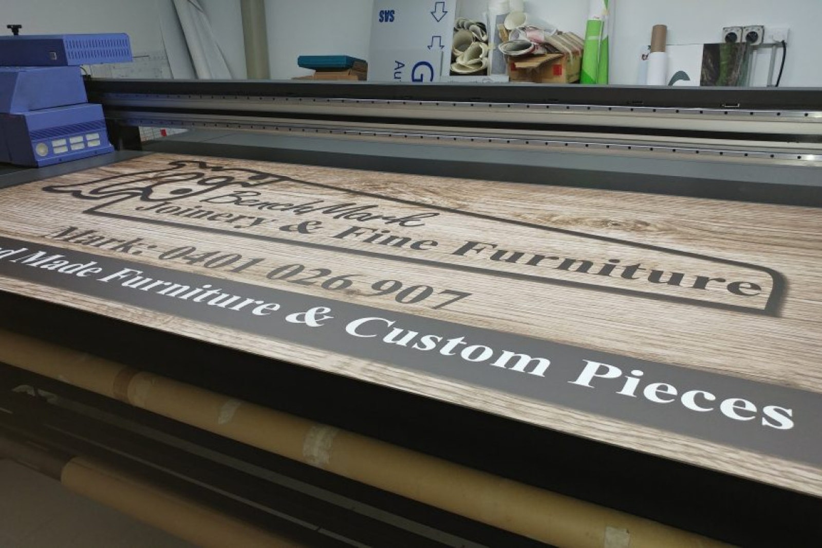 Flatbed UV Printing