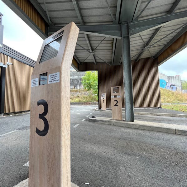 Adhésifs bornes Leclerc St Eloi