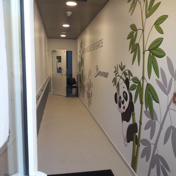 Adhésifs Service Urgences de Rodez