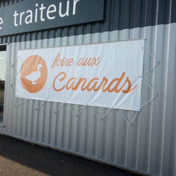 Banderole foire aux canards