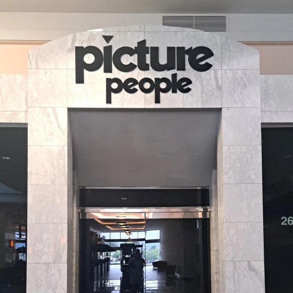 Dimensional Letter Sign, Picture People