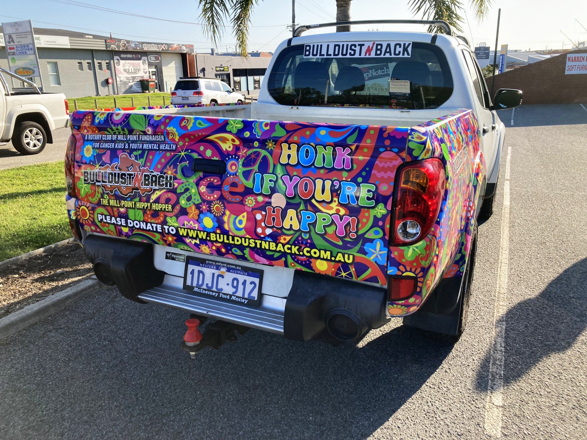 BulldustNBack Vehicle Wrap