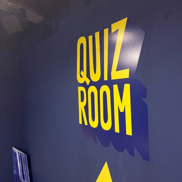 Adhésifs décoratifs Quizz Room