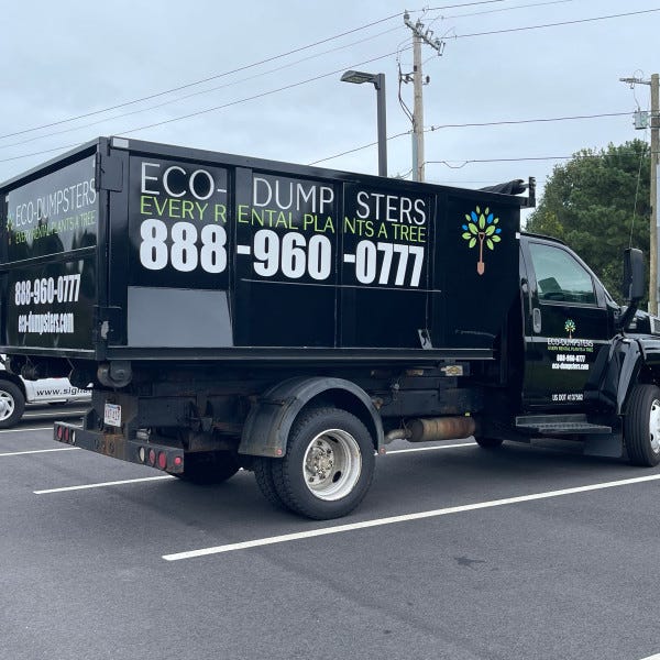 Eco Dumpsters Truck Logo & Lettering