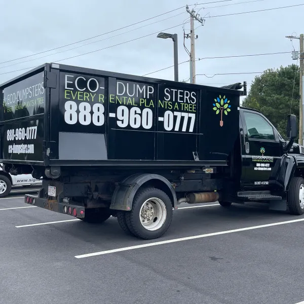 Eco Dumpsters Truck Logo & Lettering