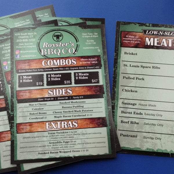 Royster's BBQ in Cheshire