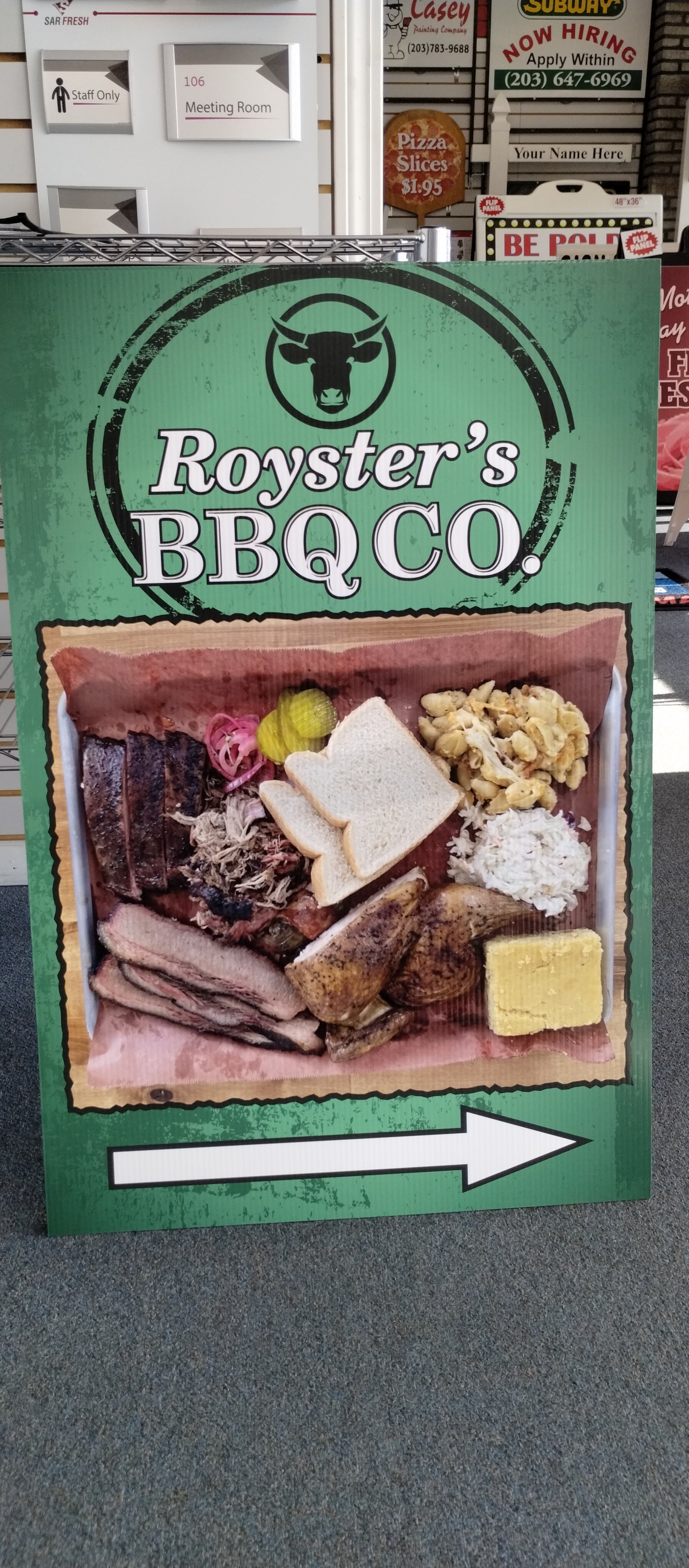 Royster's BBQ in Cheshire