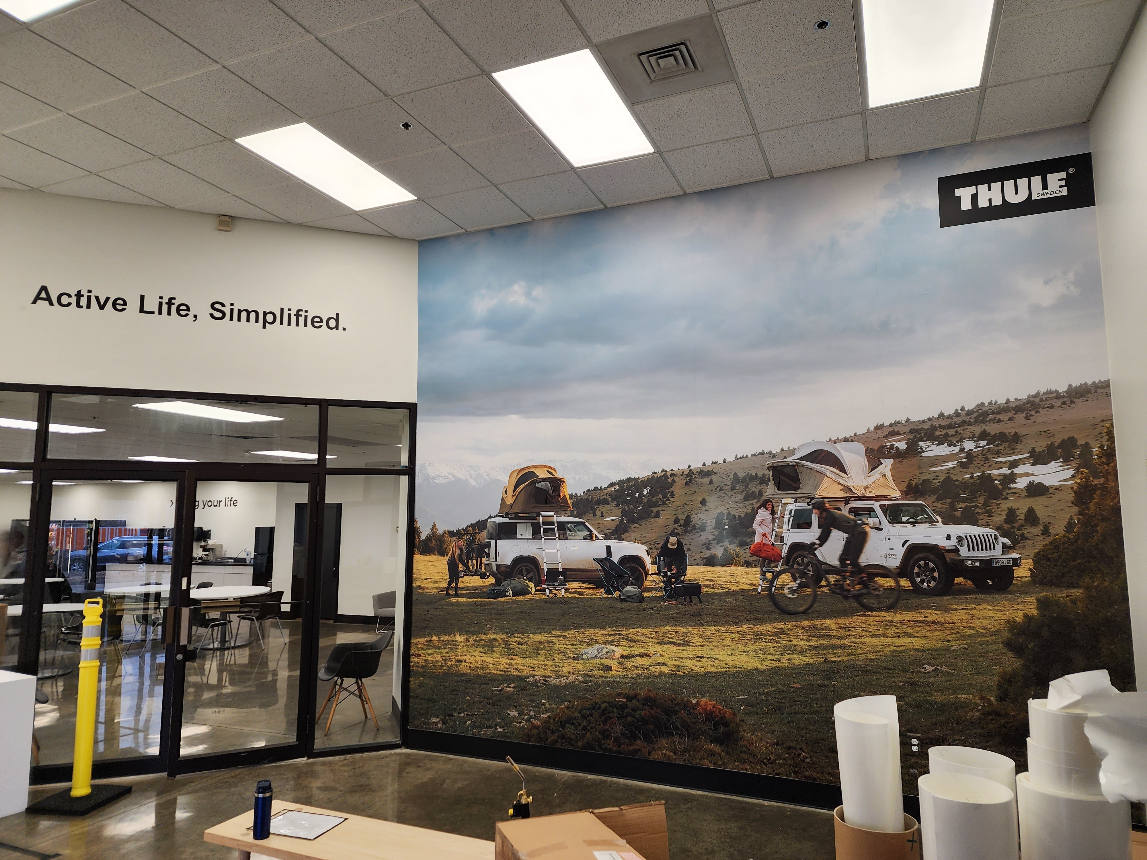 15ft Tall Wall Mural