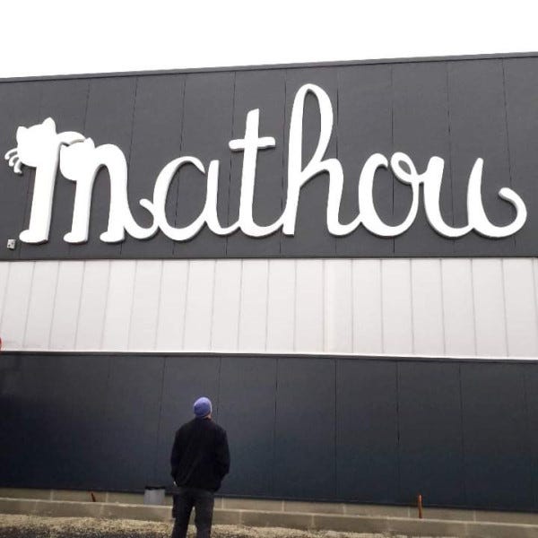 Enseigne Mathou