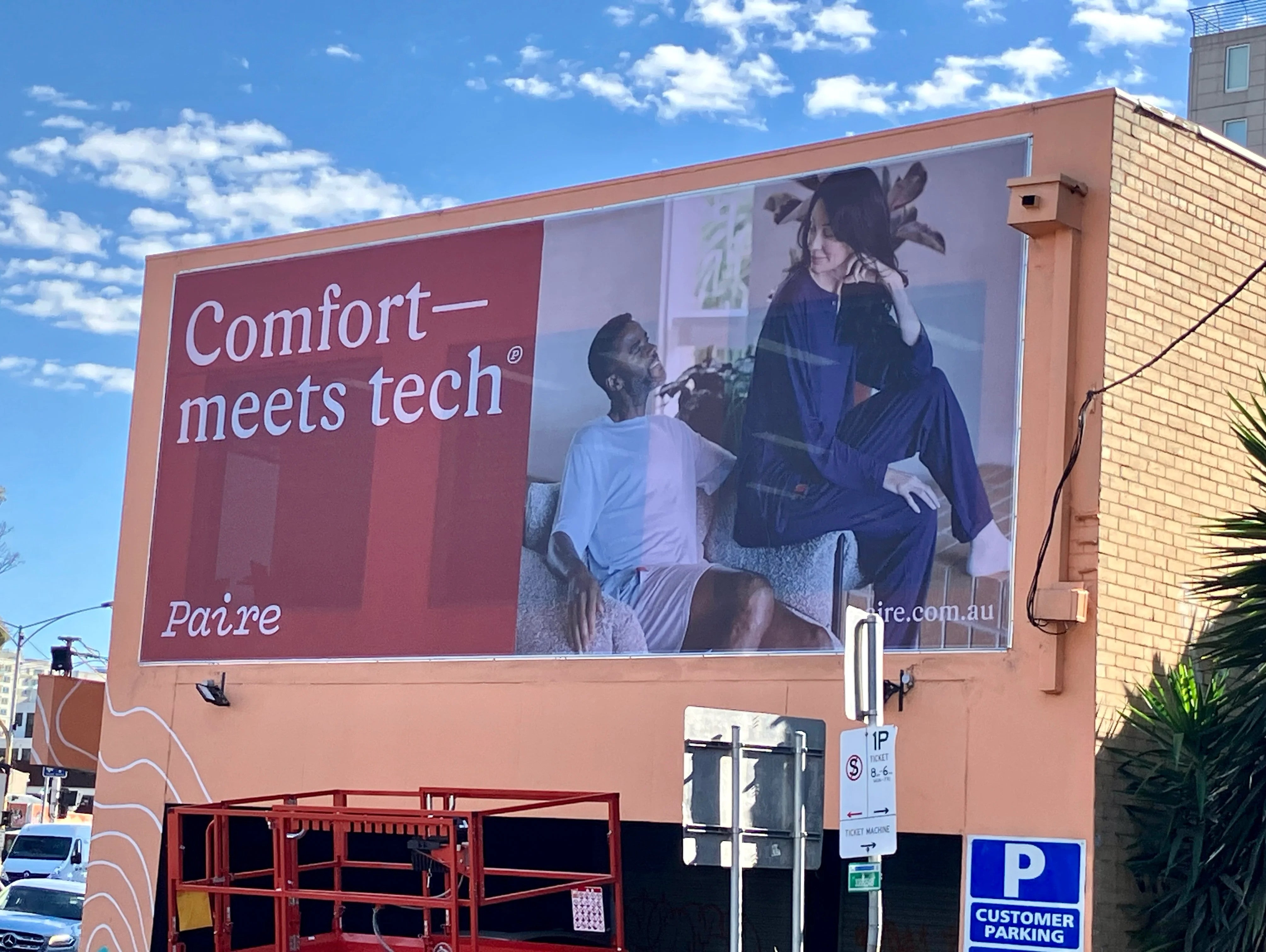 Billboard signage - Paire Pty Ltd.