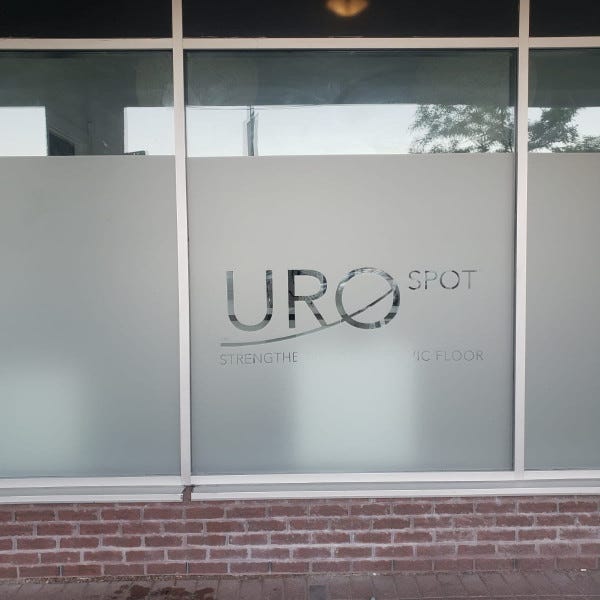 FROSTED VINYL GRAPHICS