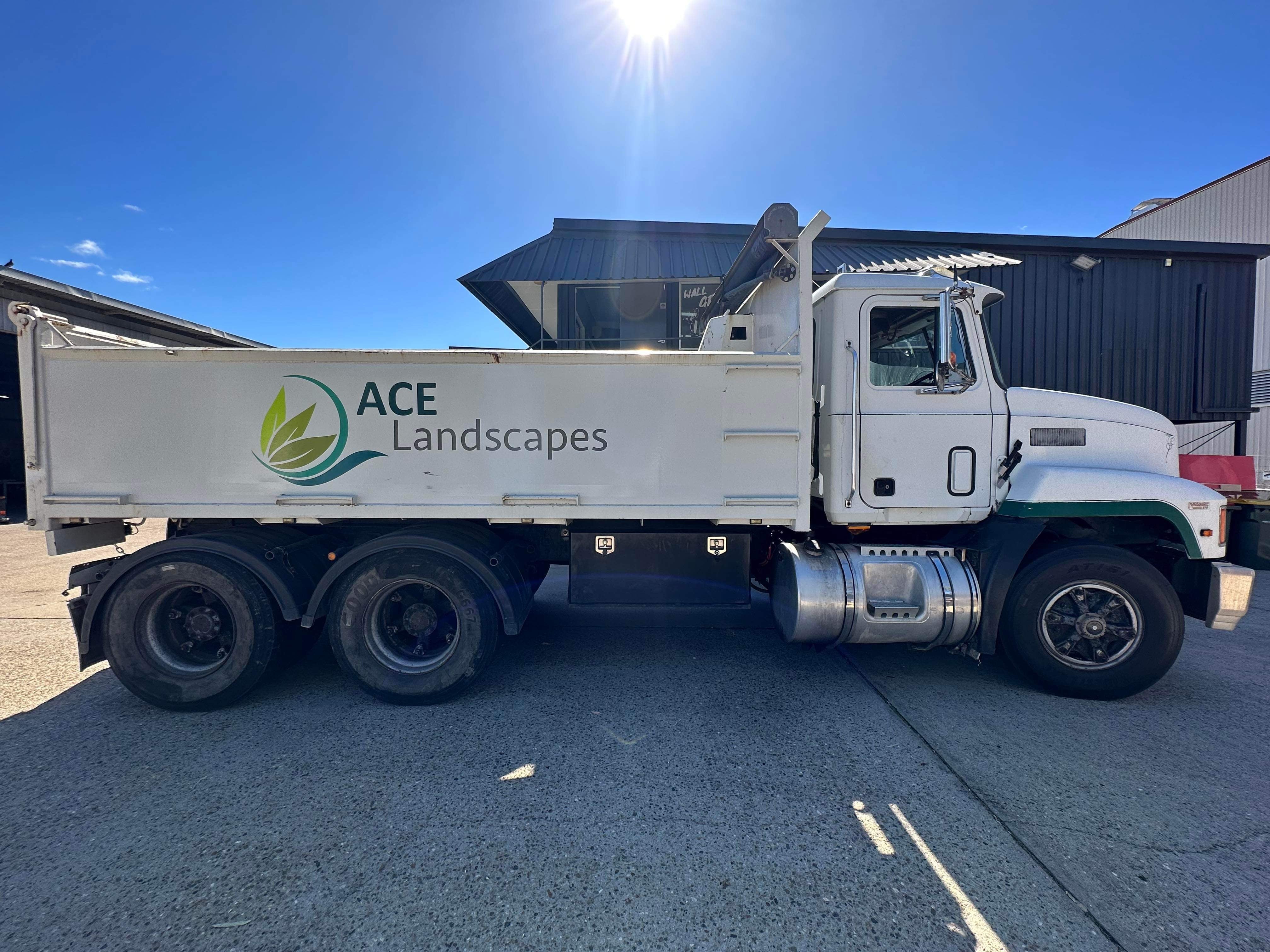 We Have Aced the Truck Wrap For Ace Landscapes