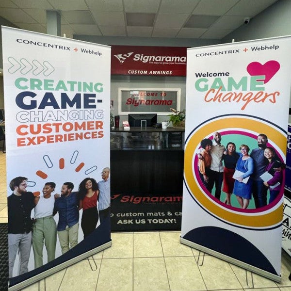Pop-up banners