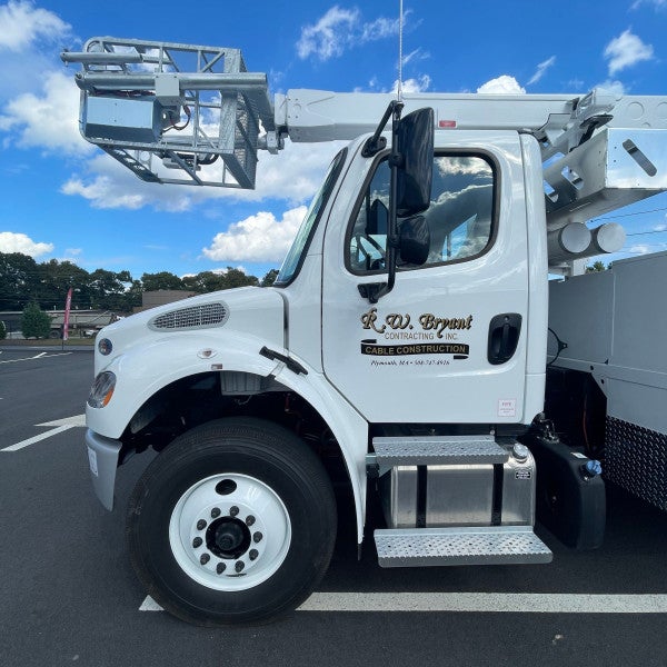 R.W. Bryant Truck Door Lettering
