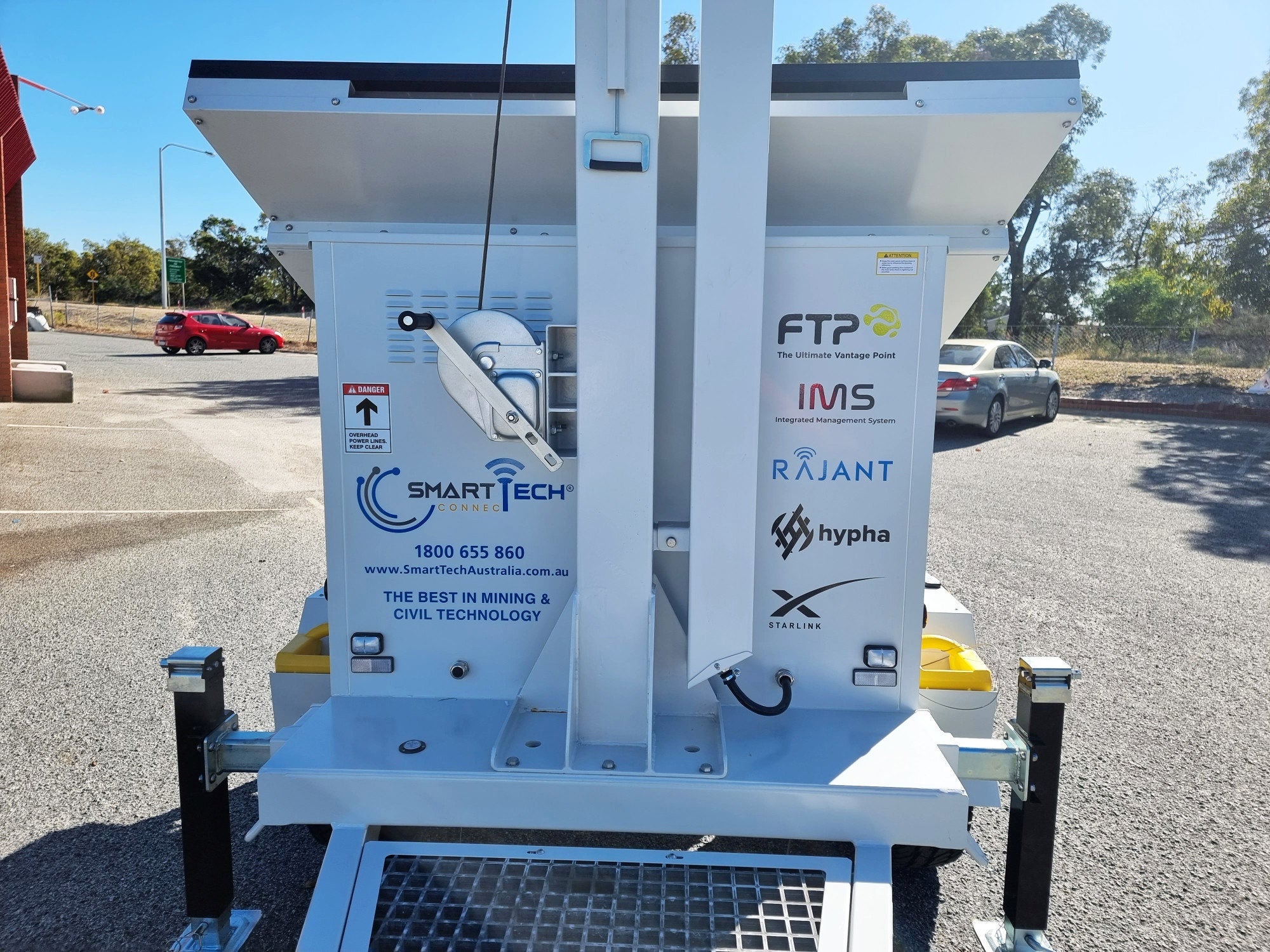 SmartTech Australia Comms Trailer Graphics