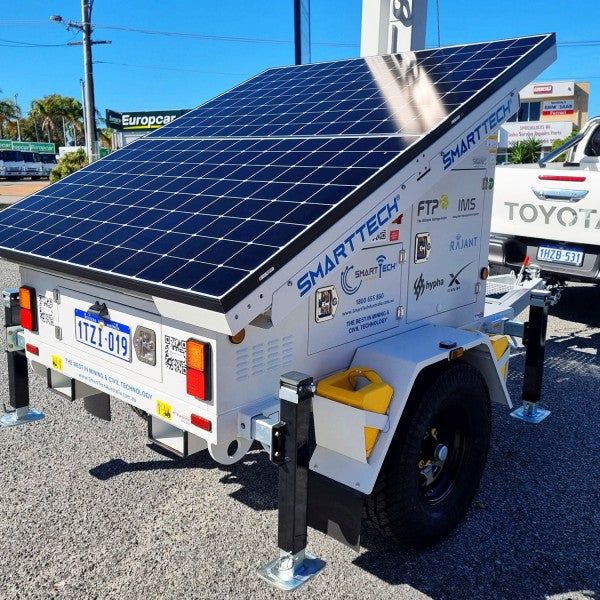 SmartTech Australia Comms Trailer Graphics
