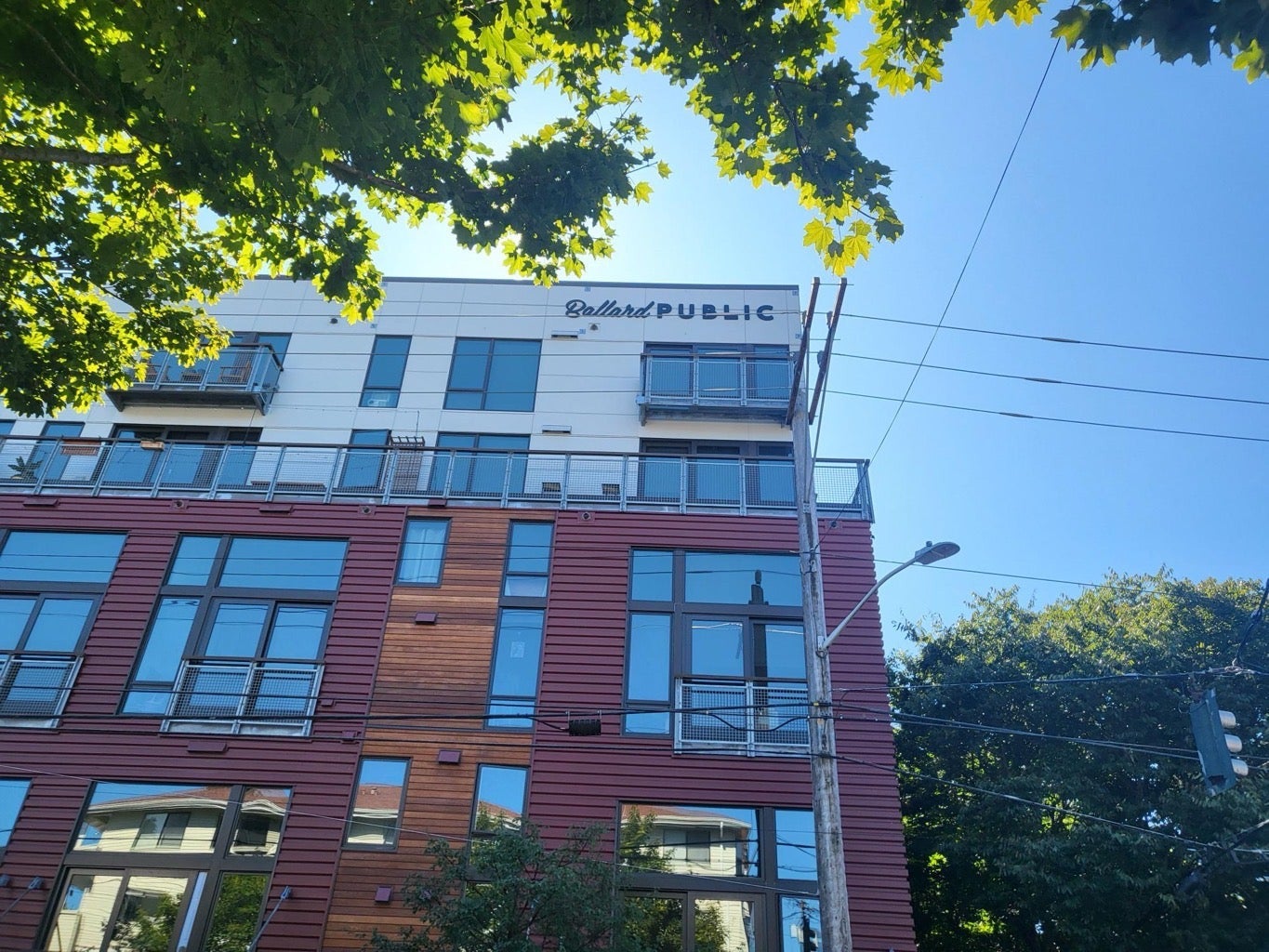 Custom Dimensional Letters made for Ballard Public Lofts, Seattle, WA