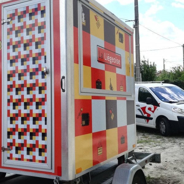 Habillage Cellule Mobile - Signarama Bordeaux Sud