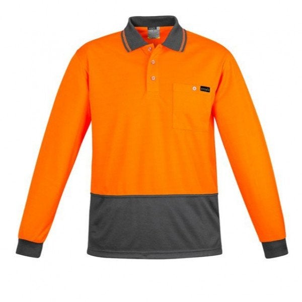Custom Syzmik Men's Comfort Back Hi Vis Polo
