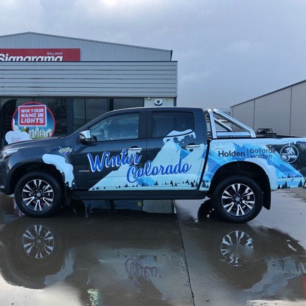 Winter Colorado Partial Wrap