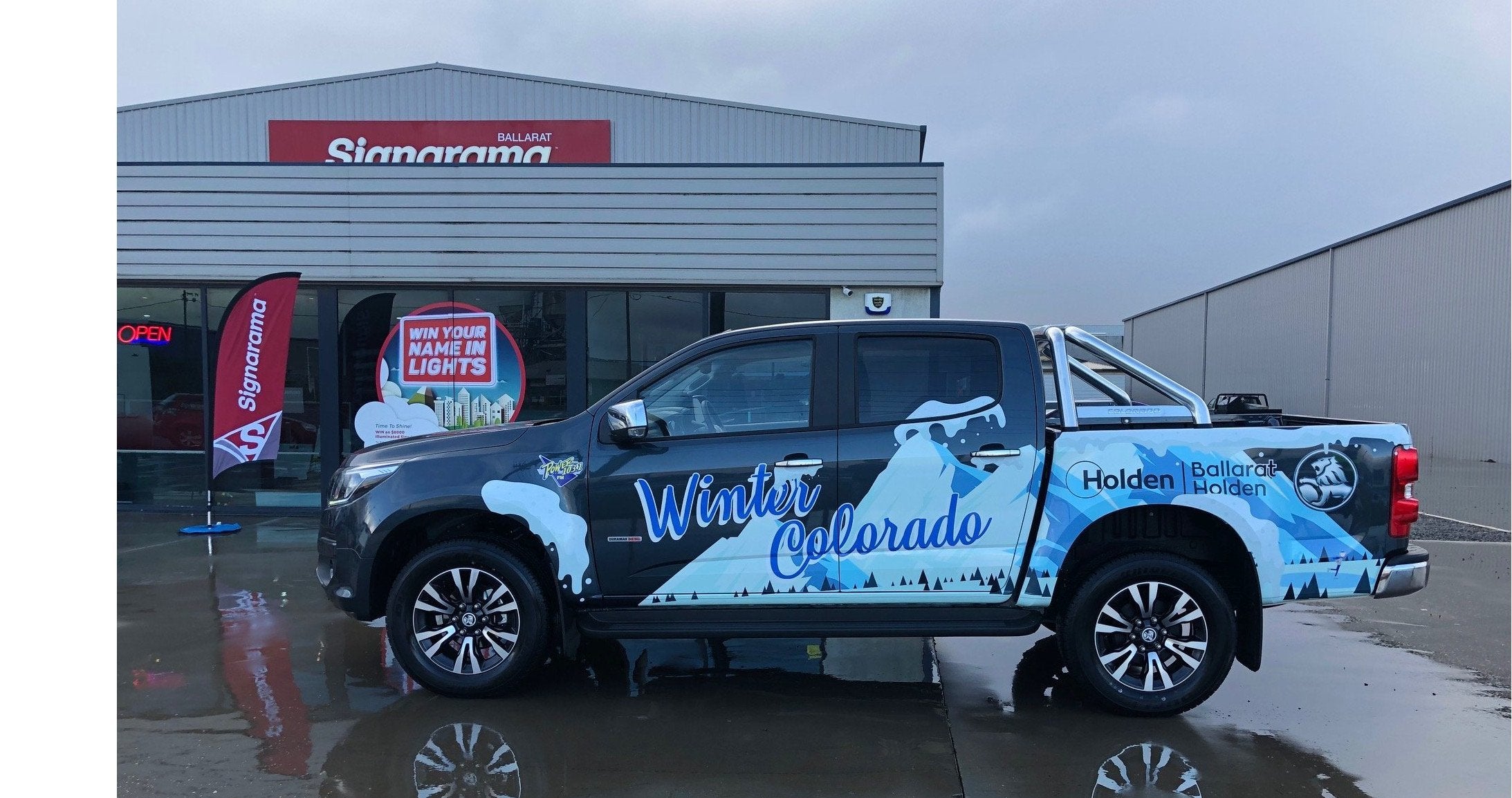 Winter Colorado Partial Wrap