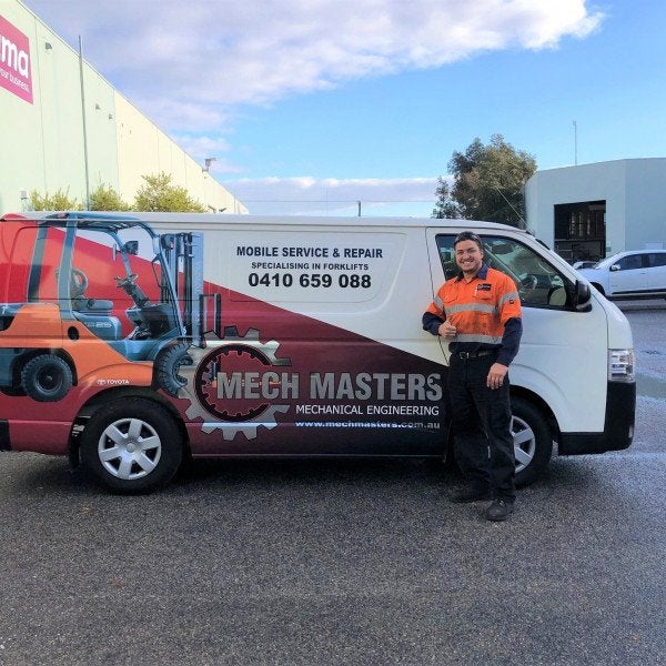 Partial Van Wrap - MechMasters
