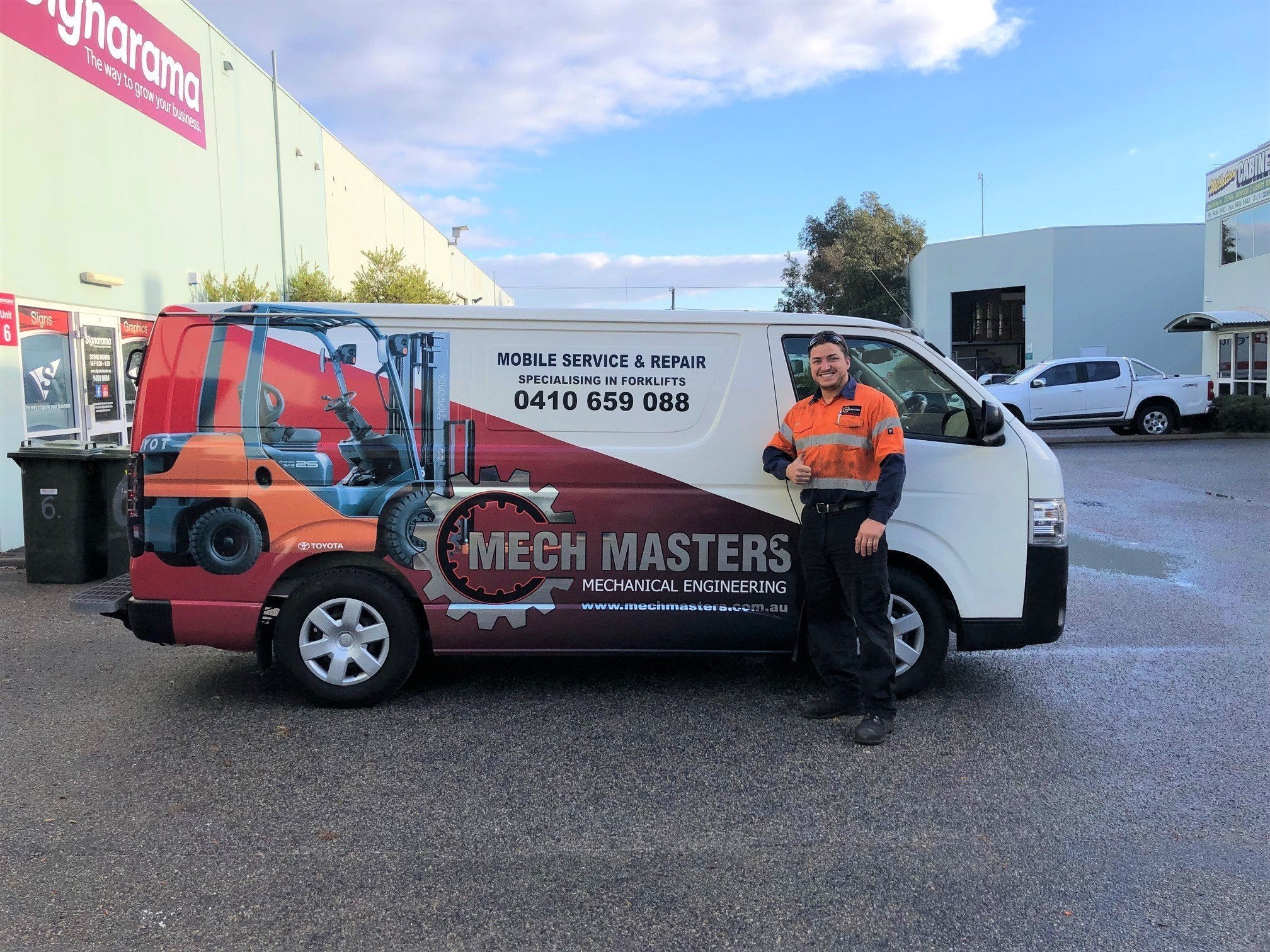 Partial Van Wrap - MechMasters